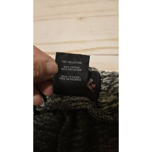 Thrill Sweat Capri Womens XL Gray LOVE Activewear Yoga 34wx25L Not 2X Fall Y2K - Picture 6 of 9